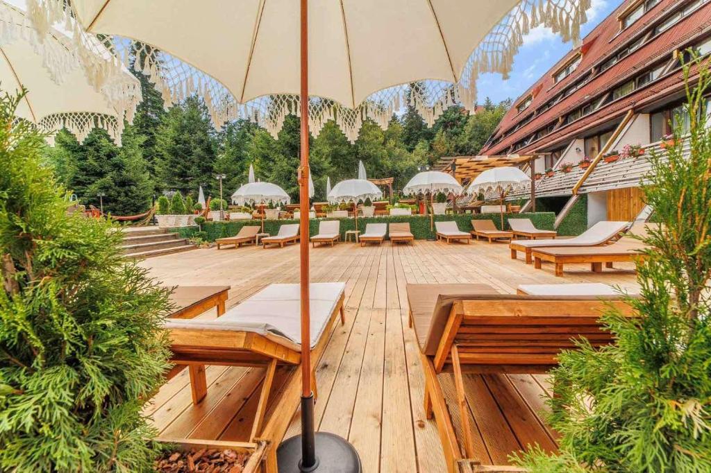 Zahrada ubytování Villas Mura with SPA & Hot Swimming Pool