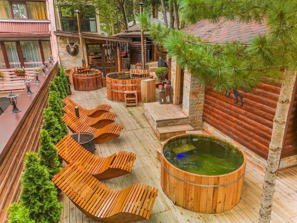 Zahrada ubytování Villas Mura with SPA & Hot Swimming Pool