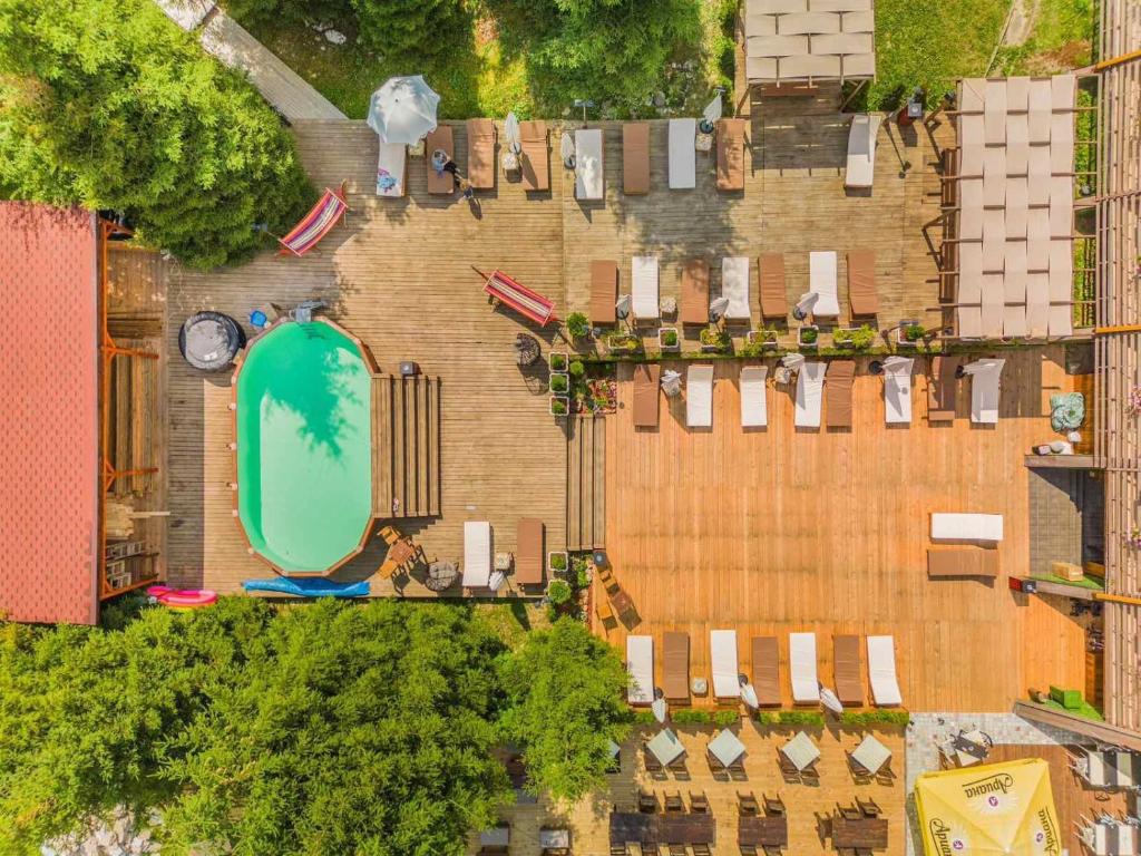 Bazén v ubytování Villas Mura with SPA & Hot Swimming Pool nebo v jeho okolí