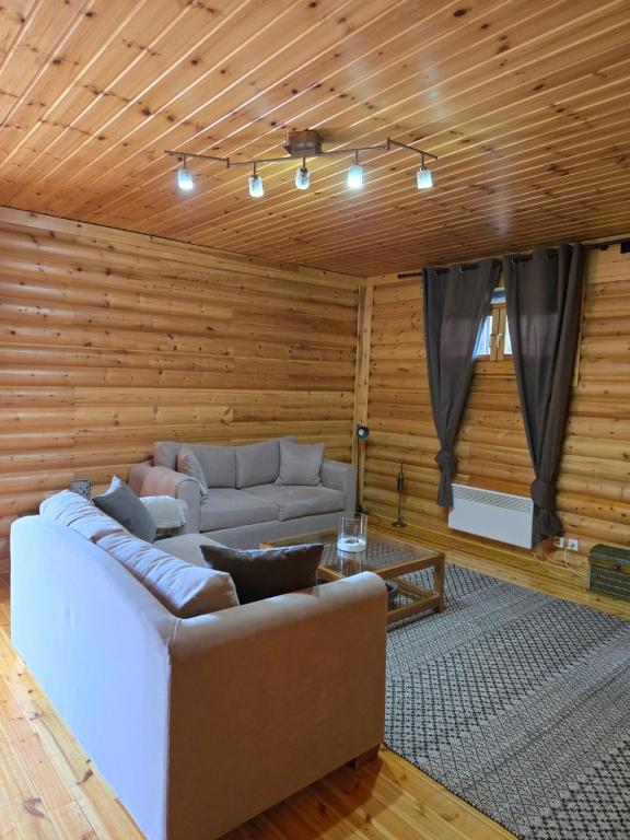 Posezení v ubytování Apartment Styga Kalavrita