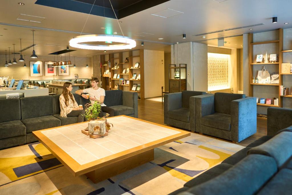 Зона вітальні в Hotel Resol Nagoya