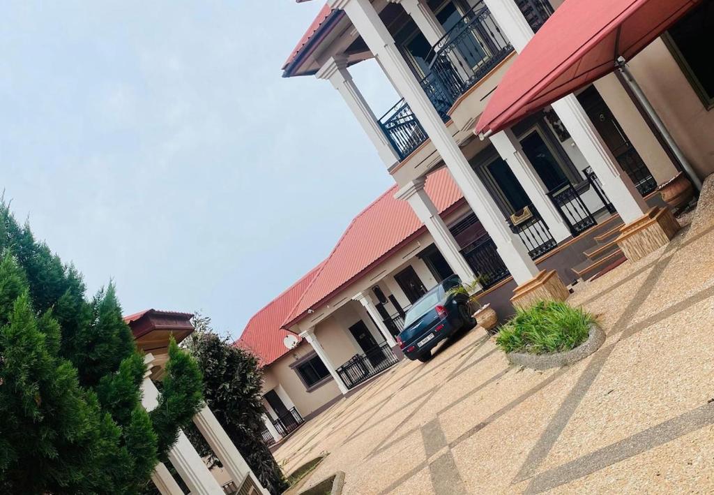 Bygningen som lejligheden ligger i