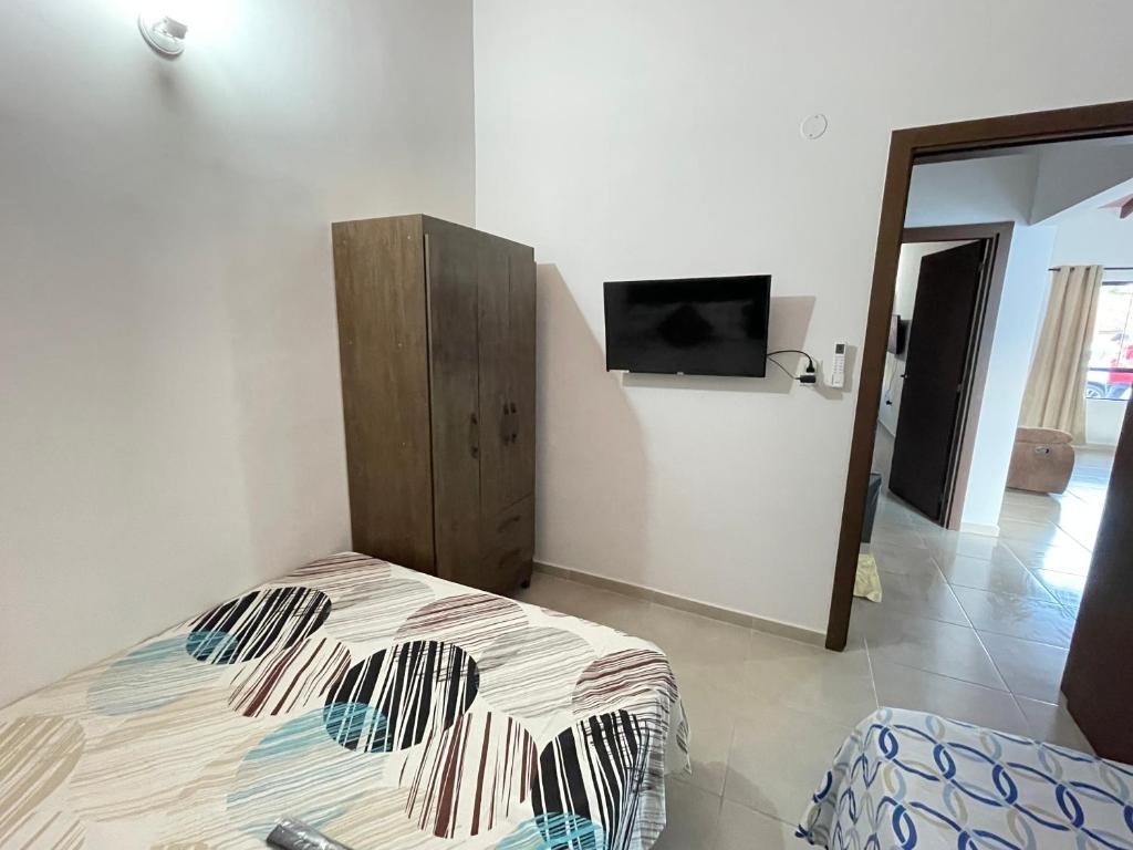 Postel nebo postele na pokoji v ubytování Palina Village Casa 12 - San Bernardino