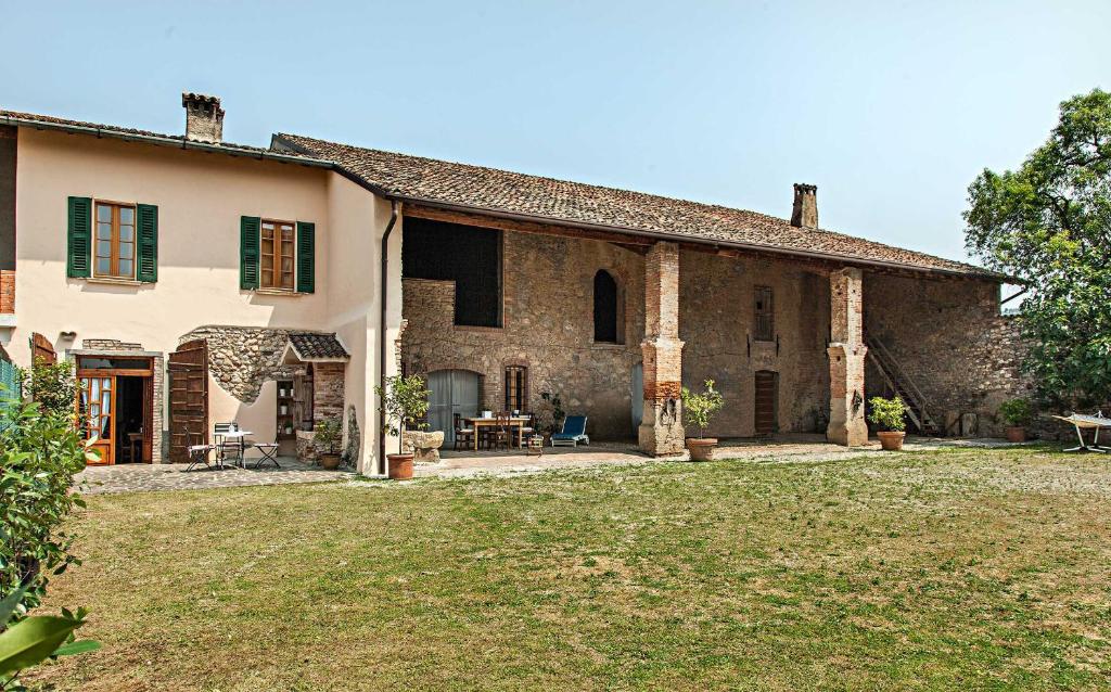 Zahrada ubytování Antico Cascinale Lombardo