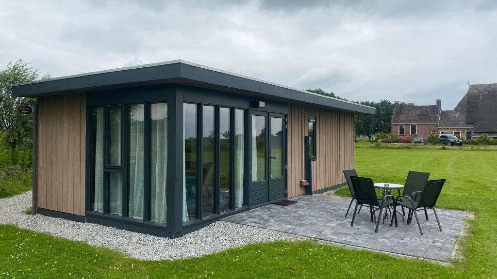 Zahrada ubytování Albertine Agnes Tiny House