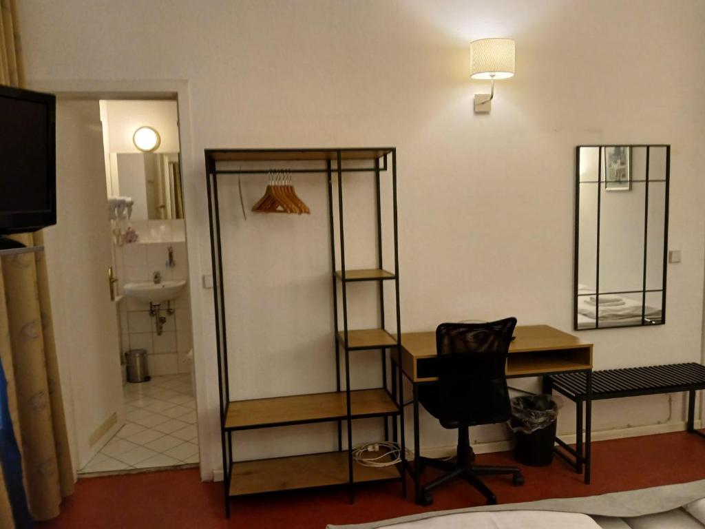 Koupelna v ubytování Hotel Amelie Berlin
