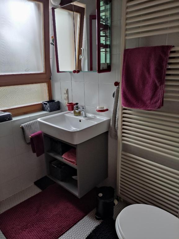 Koupelna v ubytování Ferienwohnung Annabelle