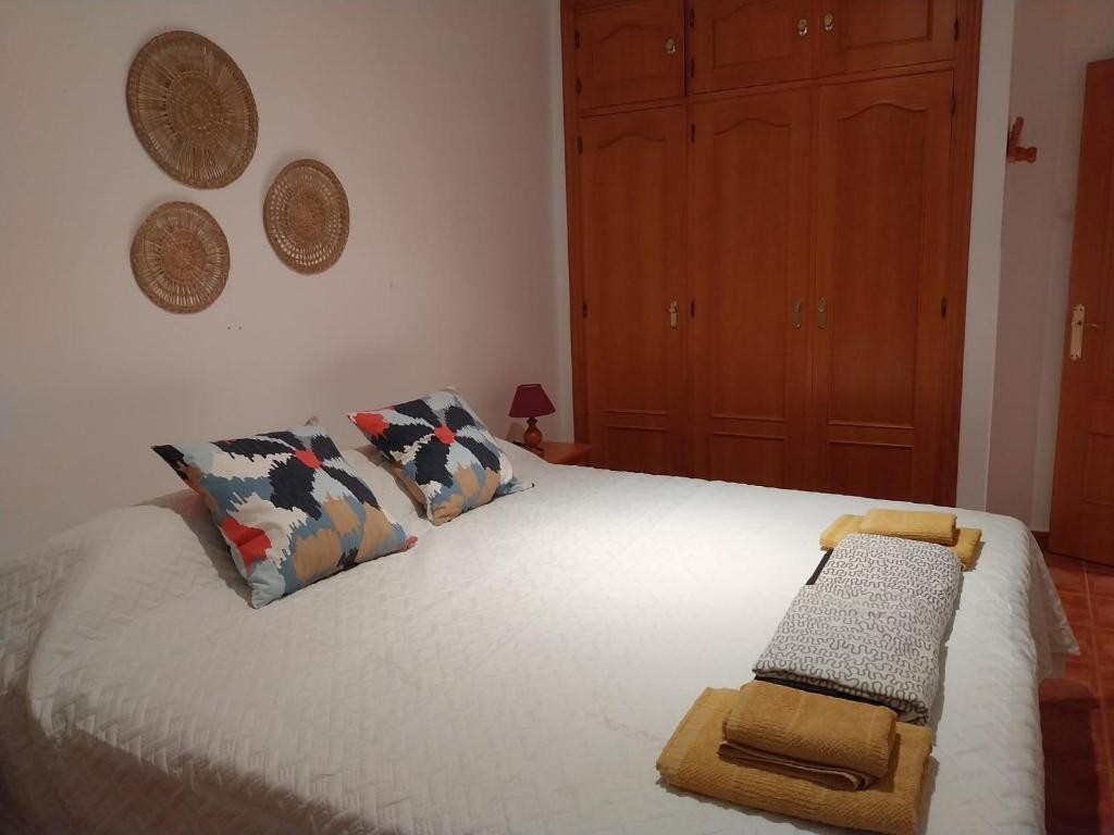 Posteľ alebo postele v izbe v ubytovaní Casas Sol & Luna