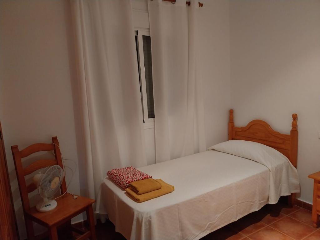 Posteľ alebo postele v izbe v ubytovaní Casas Sol & Luna