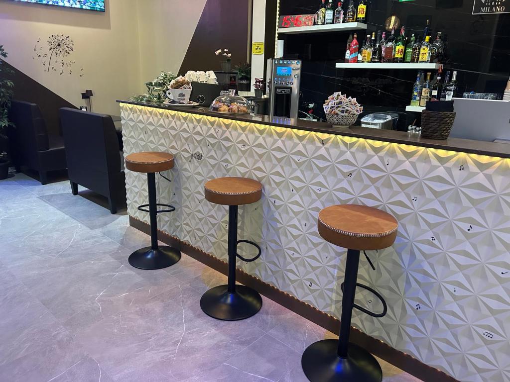 Lounge nebo bar v ubytování Hotel Stradivari