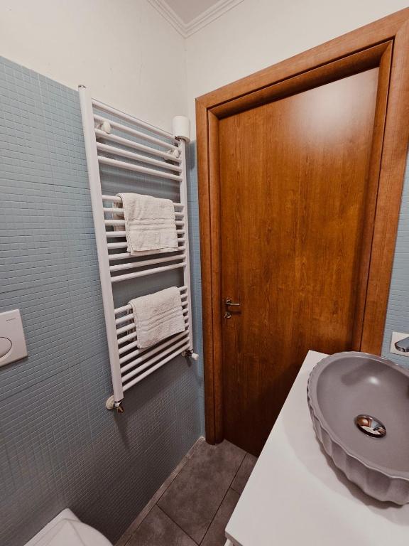 Postel nebo postele na pokoji v ubytování A&F Colosseo