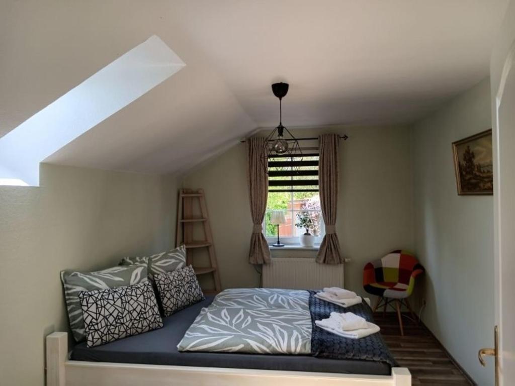 Fotografie z fotogalerie ubytování Ferienwohnung Wiesenblick v destinaci Scheggerott