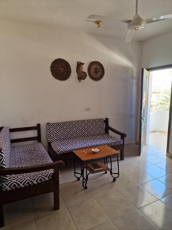 Posezení v ubytování Wanas hostel
