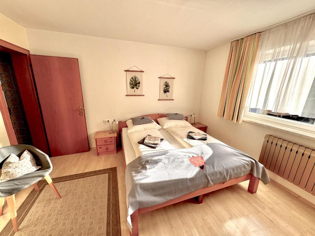 Voodi või voodid majutusasutuse Haus Greif toas