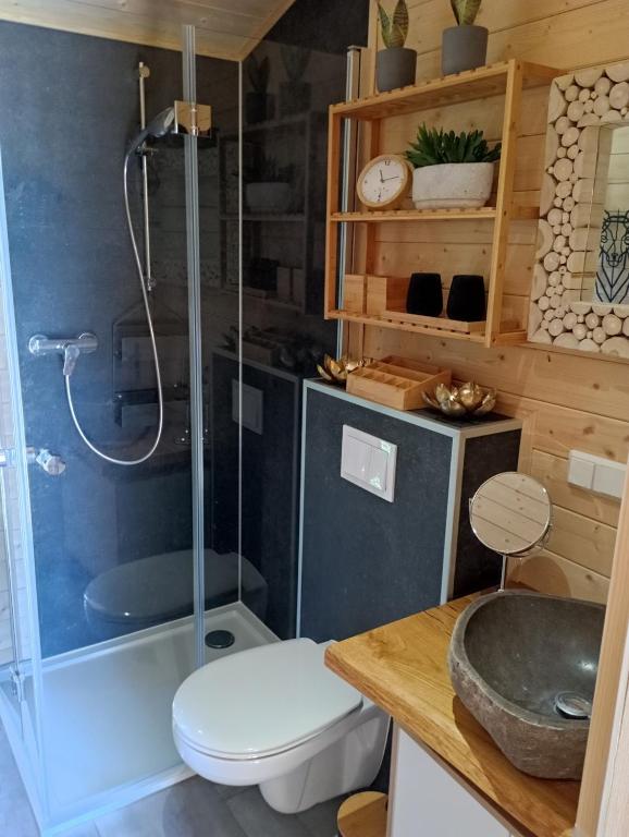 Bagno di Tiny House "Wolke 7"