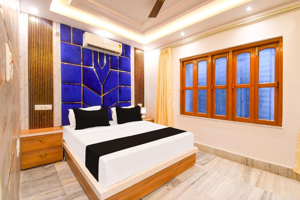 Postel nebo postele na pokoji v ubytování Super Hotel O HAVEN INN