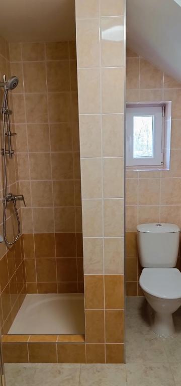 Koupelna v ubytování Ubytování U Tajčů