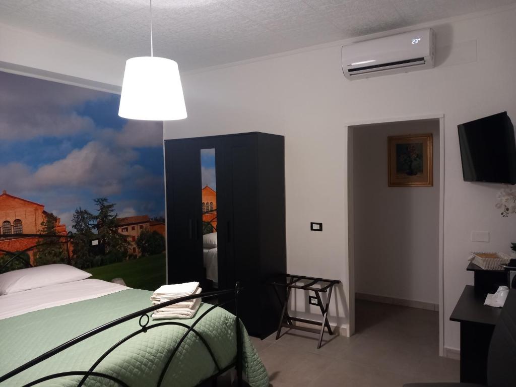 Postel nebo postele na pokoji v ubytování San Biagio
