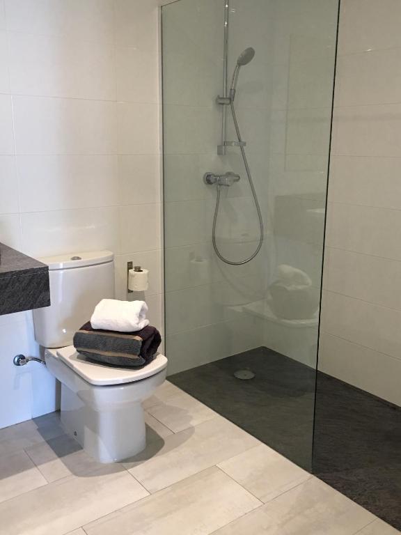 Kúpeľňa v ubytovaní Apartaments El Cine
