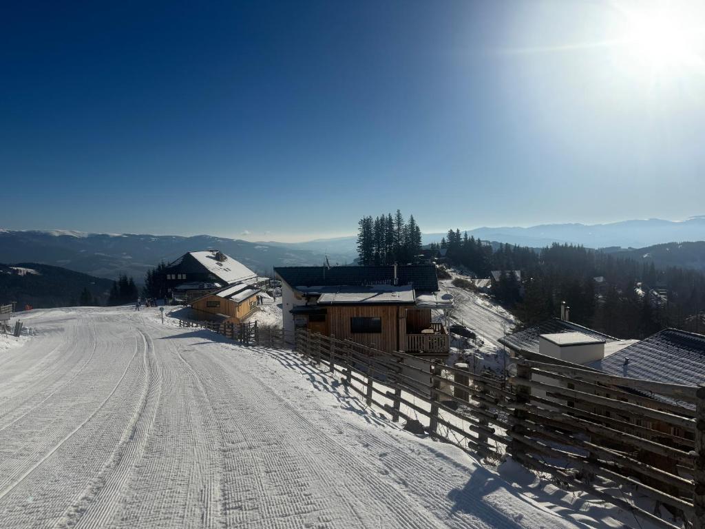 Appartement Weitblick v zimě