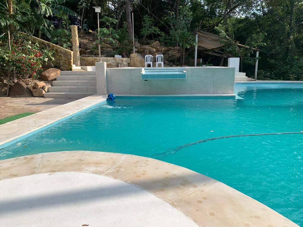 Bazén v ubytování Casa Quinta Confort-privado nebo v jeho okolí