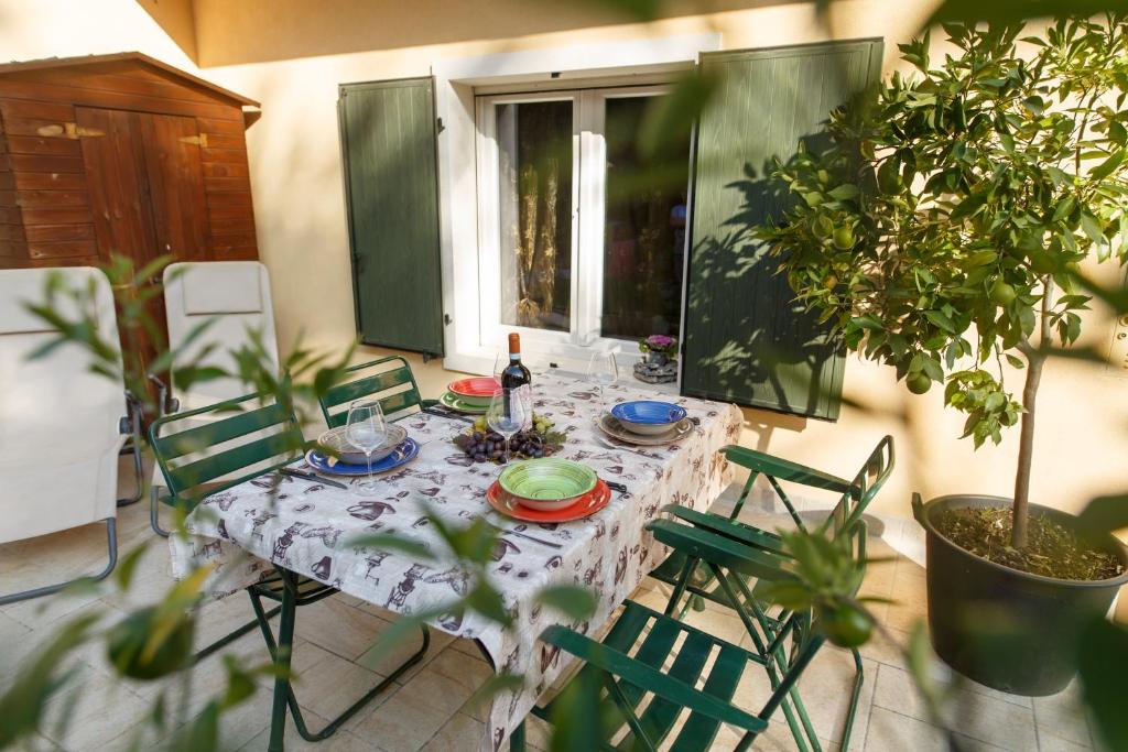 Zahrada ubytování Residenza Gli Agrumi del Garda