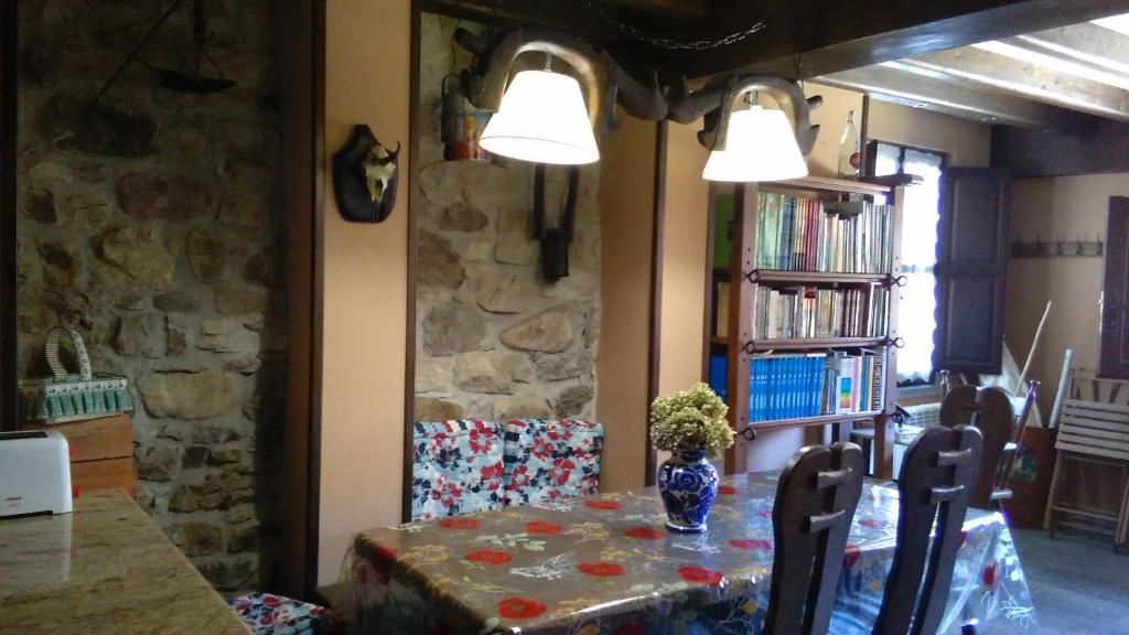 A seating area at Casa de Aldea El Torrexon