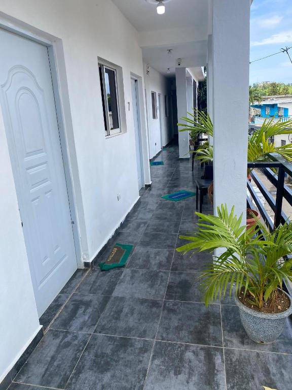 Balkón nebo terasa v ubytování Hotel El Encanto