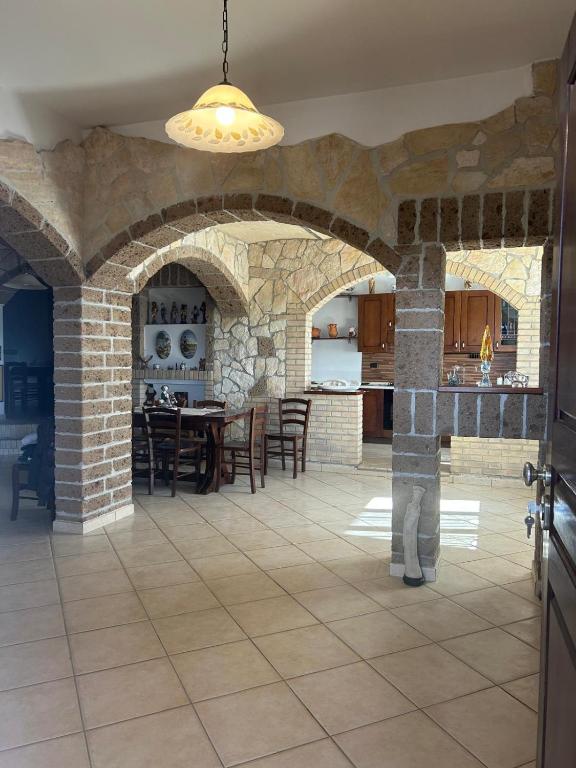 Kuchyň nebo kuchyňský kout v ubytování Green Residence Villa Assunta