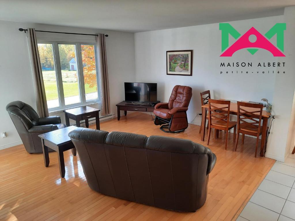 Posezení v ubytování Maison Albert