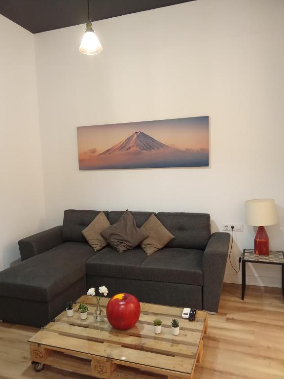 Posezení v ubytování Sevilla deluxe suites