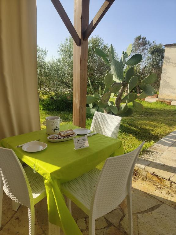 Vonkajšia záhrada v ubytovaní Masseria Le Celline