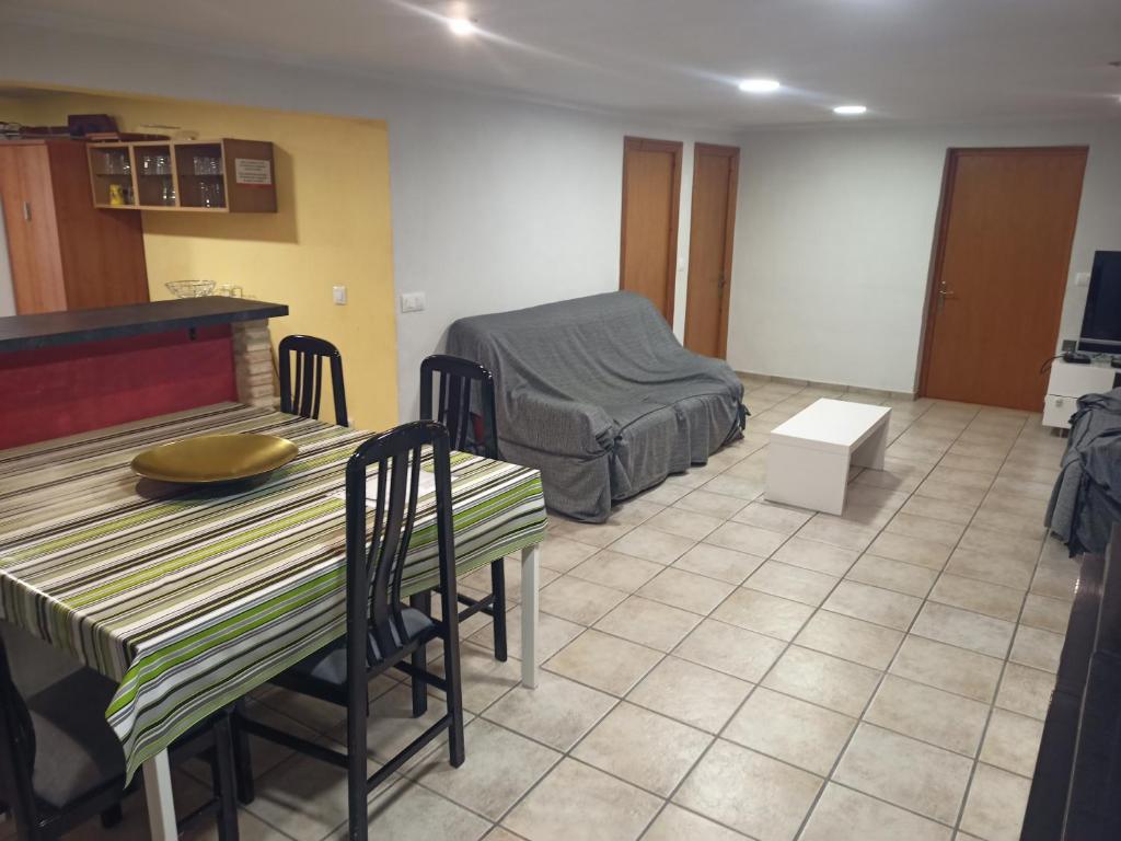 Posezení v ubytování Chalet con piscina LUA HOME