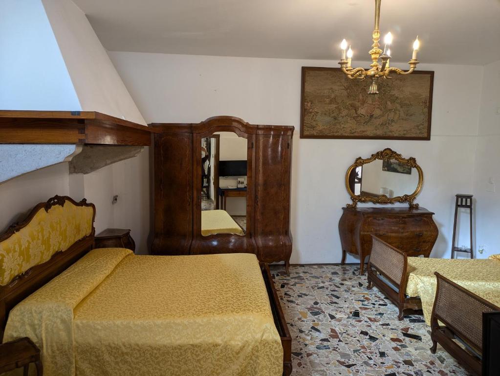 Postel nebo postele na pokoji v ubytování My Rialto Palace