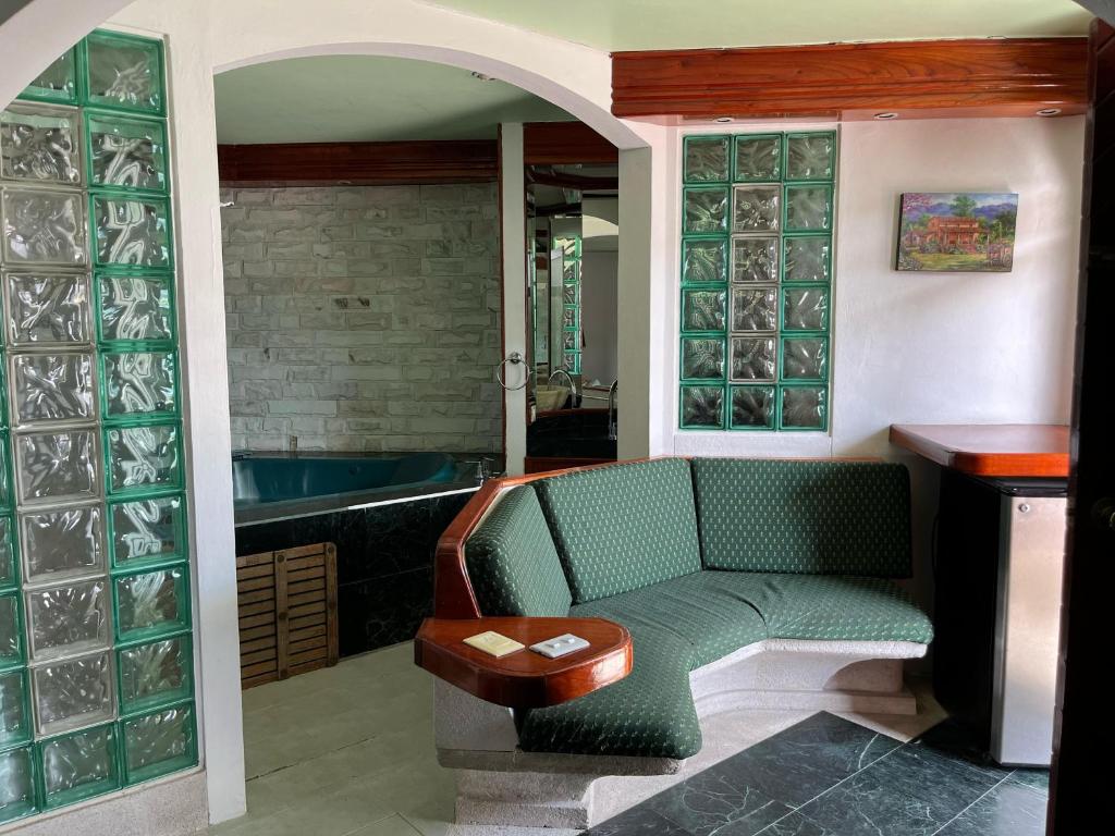 Posezení v ubytování Hotel Las Flores