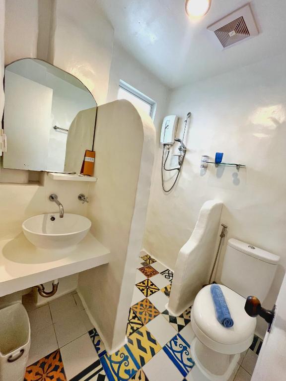 Koupelna v ubytování Lugar Bonito Hotel