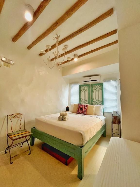 Postel nebo postele na pokoji v ubytování Lugar Bonito Hotel