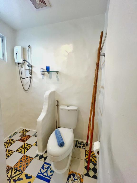 Koupelna v ubytování Lugar Bonito Hotel