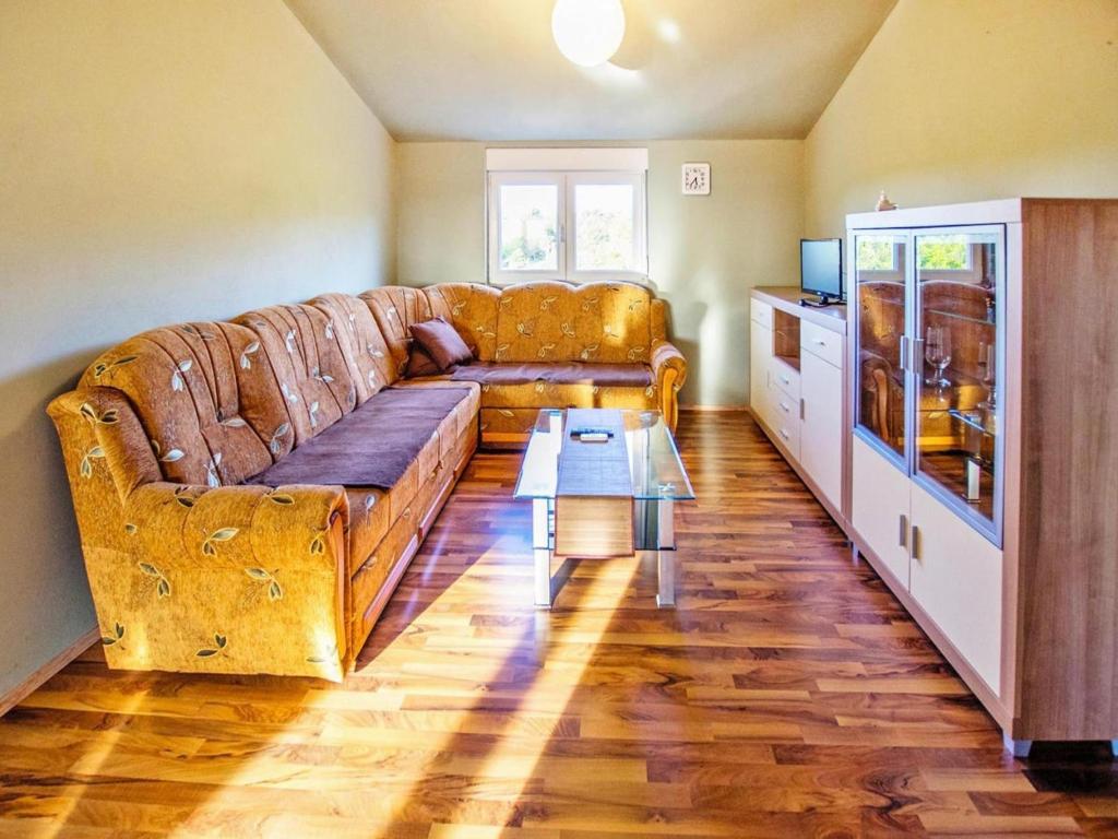 Część wypoczynkowa w obiekcie Apartment in Starigrad Paklenica