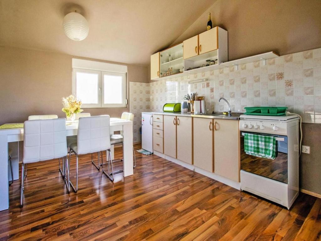 Kuchnia lub aneks kuchenny w obiekcie Apartment in Starigrad Paklenica