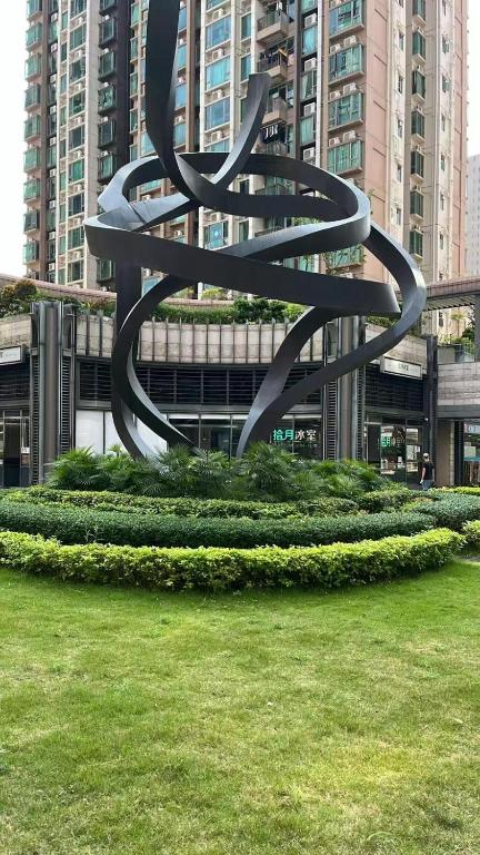 漂亮的卧室 元朗01外面的花园