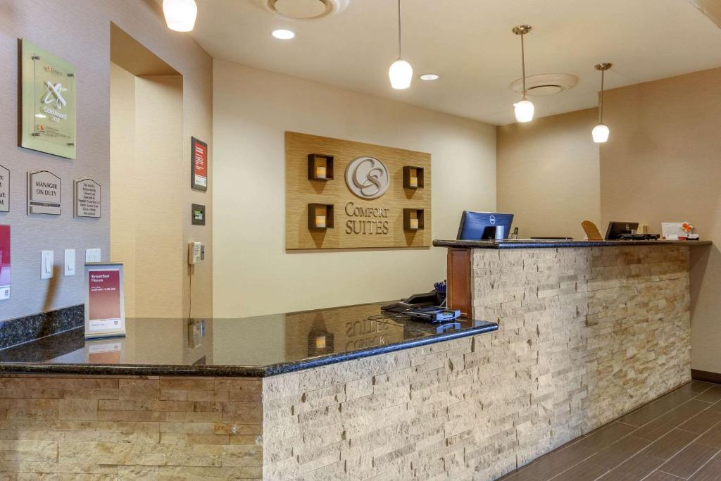 Vstupní hala nebo recepce v ubytování Comfort Suites Glendale - State Farm Stadium Area