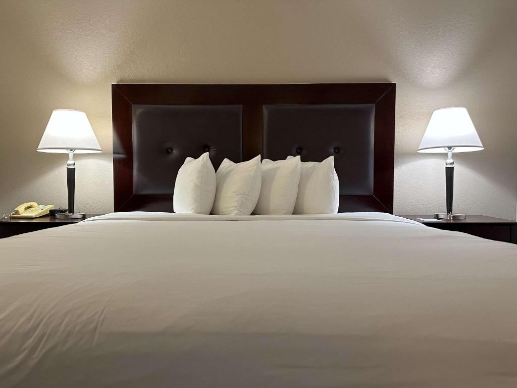 Postel nebo postele na pokoji v ubytování Quality Inn & Suites Everett