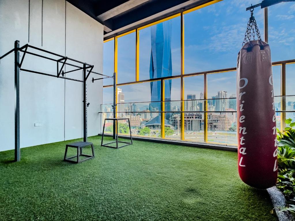 Fitness centrum a/nebo fitness zařízení v ubytování Opus Residences by Wakely Kuala Lumpur