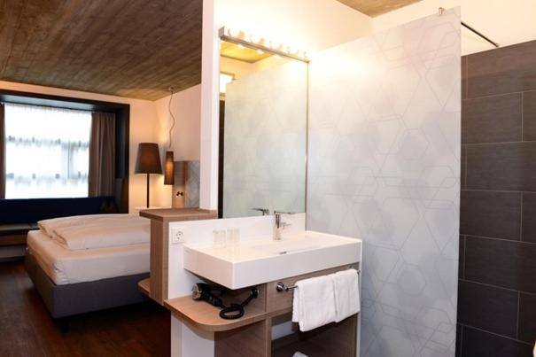 Koupelna v ubytování arte Hotel Kufstein