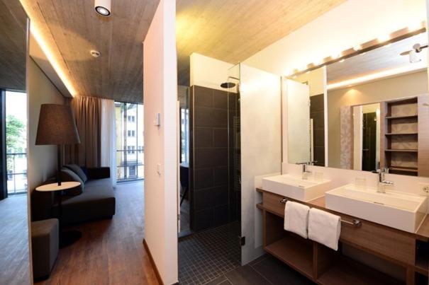 Koupelna v ubytování arte Hotel Kufstein