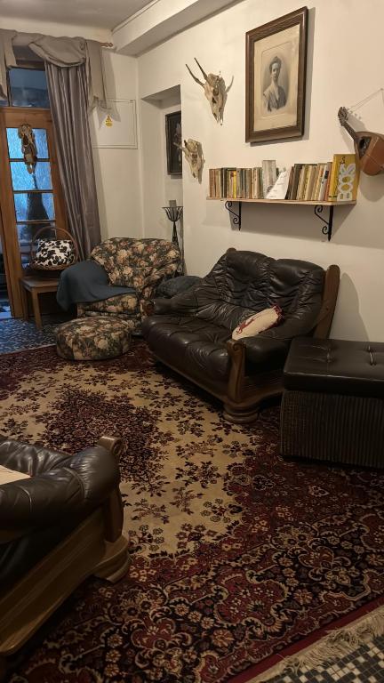 Posezení v ubytování Vila Kost