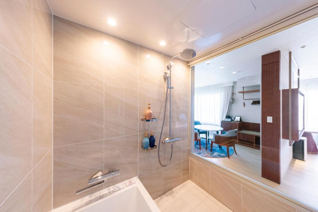 Koupelna v ubytování Hotel Springs Makuhari Premier