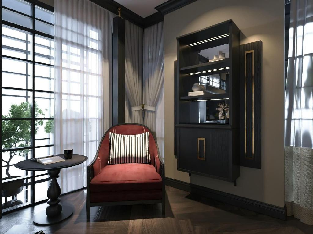 Posezení v ubytování Champton Hanoi Hotel