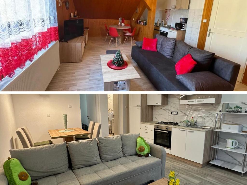 Kuchyňa alebo kuchynka v ubytovaní Apartmani Poljančić